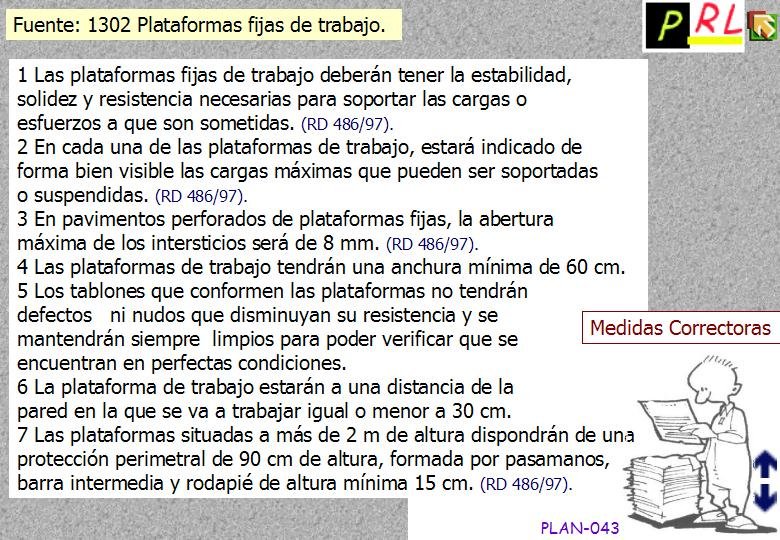 043 PLATAFORMAS FIJAS